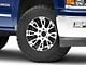 Rovos Wheels Karoo Gloss Black with Machined Lip 6-Lug Wheel; 18x9; 0mm Offset (14-18 Silverado 1500)