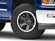 Rovos Wheels Tenere Charcoal with Machined Lip 6-Lug Wheel; 17x9; -15mm Offset (14-18 Silverado 1500)