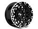 Rovos Wheels Guban Gloss Black Machined 6-Lug Wheel; 17x9; -6mm Offset (15-20 F-150)