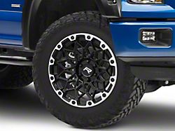 Rovos Wheels Guban Gloss Black Machined 6-Lug Wheel; 20x9; -6mm Offset (15-20 F-150)