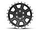 Rovos Wheels Kalahari Matte Black with Machined Lip 6-Lug Wheel; 17x9; -6mm Offset (15-20 F-150)