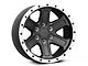 Rovos Wheels Tenere Charcoal with Machined Lip 6-Lug Wheel; 17x9; -6mm Offset (15-20 F-150)