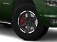 Rovos Wheels Danakil Matte Black with Machined Lip 6-Lug Wheel; 18x9; 0mm Offset (15-20 Tahoe)