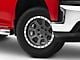 Rovos Wheels Kalahari Charcoal with Machined Lip 6-Lug Wheel; 18x9; -6mm Offset (19-24 Silverado 1500)