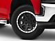 Rovos Wheels Kalahari Matte Black with Machined Lip 6-Lug Wheel; 18x9; -6mm Offset (19-24 Silverado 1500)