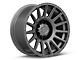 Rovos Wheels Bara Charcoal 6-Lug Wheel; 17x9; 5mm Offset (2024 Ranger)