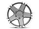 Rovos Wheels Danakil Charcoal 6-Lug Wheel; 17x8.5; 0mm Offset (2024 Ranger)