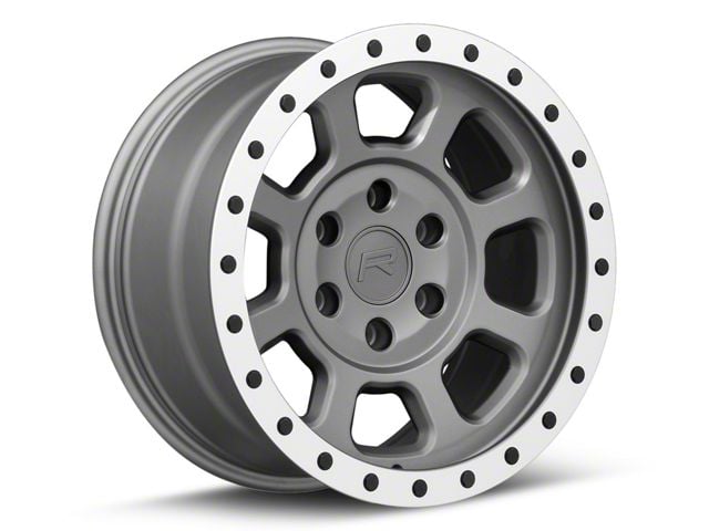 Rovos Wheels Kalahari Charcoal 6-Lug Wheel; 17x8.5; 0mm Offset (2024 Ranger)