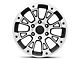 Rovos Wheels Karoo Satin Black Machined 6-Lug Wheel; 17x8.5; 0mm Offset (2024 Ranger)