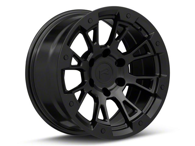 Rovos Wheels Karoo Satin Black 6-Lug Wheel; 17x8.5; 0mm Offset (2024 Ranger)