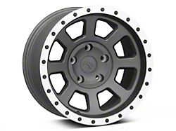 Rovos Wheels Kalahari Charcoal with Machined Lip 5-Lug Wheel; 17x9; -6mm Offset (94-01 RAM 1500)