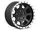 Rovos Wheels Kalahari Matte Black with Machined Lip 5-Lug Wheel; 17x9; -6mm Offset (94-01 RAM 1500)