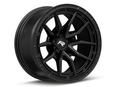 Rovos Wheels Sahara Satin Black 5-Lug Wheel; 17x9; -6mm Offset (94-01 RAM 1500)