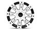 Rovos Wheels Karoo Gloss Black with Machined Lip 6-Lug Wheel; 18x9; 0mm Offset (99-06 Sierra 1500)