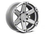 Rovos Wheels Danakil Charcoal with Machined Lip 6-Lug Wheel; 17x9; -6mm Offset (23-24 Canyon)