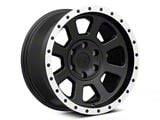 Rovos Wheels Kalahari Matte Black with Machined Lip 6-Lug Wheel; 18x9; -6mm Offset (23-24 Canyon)