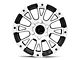 Rovos Wheels Karoo Gloss Black with Machined Lip 6-Lug Wheel; 17x9; -6mm Offset (23-24 Canyon)