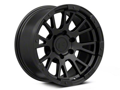 Rovos Wheels Karoo Matte Black 6-Lug Wheel; 17x9; -6mm Offset (23-25 Canyon)