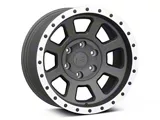 Rovos Wheels Kalahari Charcoal with Machined Lip 6-Lug Wheel; 17x9; -6mm Offset (23-25 Colorado)