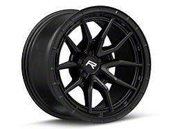 Rovos Wheels Sahara Satin Black 5-Lug Wheel; 17x9; -6mm Offset (05-11 Dakota)