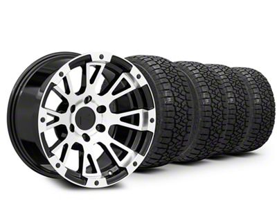 17x9 Rovos Wheels Karoo & 33in Kenda All-Terrain KLEVER A/T2 KR628 Tire Package (09-14 F-150)