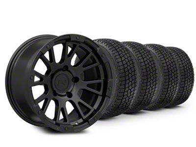 17x9 Rovos Wheels Karoo & 33in Milestar All-Terrain Patagonia AT/R Tire Package (15-20 F-150)