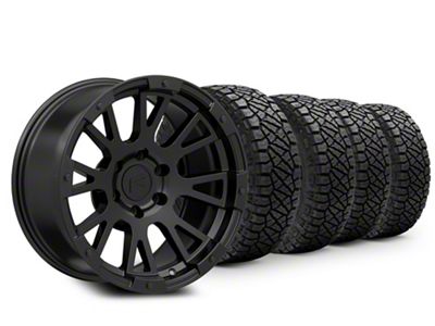 18x9 Rovos Wheels Karoo & 33in NITTO All-Terrain Ridge Grappler A/T Tire Package (21-24 F-150)