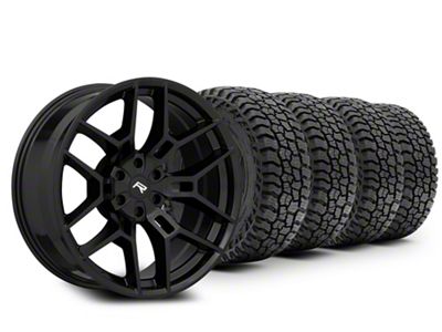 22x9.5 Rovos Wheels Ceres & 33in Mickey Thompson All-Terrain Baja Boss Tire Package (15-20 F-150)