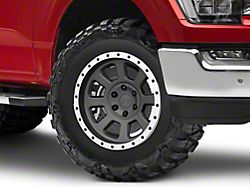 Rovos Wheels Kalahari Charcoal with Machined Lip 6-Lug Wheel; 18x9; 0mm Offset (21-24 F-150)