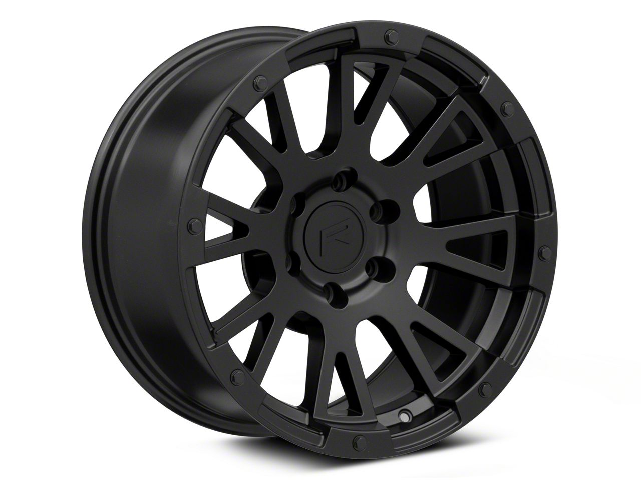 Rovos Wheels F-150 Karoo Matte Black 6-Lug Wheel; 18x9; 0mm Offset ...