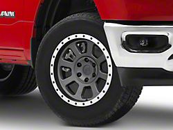 Rovos Wheels Kalahari Charcoal with Machined Lip 6-Lug Wheel; 18x9; -6mm Offset (19-24 RAM 1500)