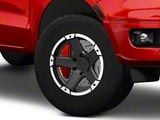 Rovos Wheels Danakil Satin Black 6-Lug Wheel; 17x8.5; 0mm Offset (19-23 Ranger)