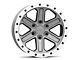 Rovos Wheels Tenere Charcoal 6-Lug Wheel; 17x8.5; 0mm Offset (19-23 Ranger)