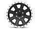 Rovos Wheels Kalahari Matte Black with Machined Lip 6-Lug Wheel; 18x9; -6mm Offset (21-24 Tahoe)