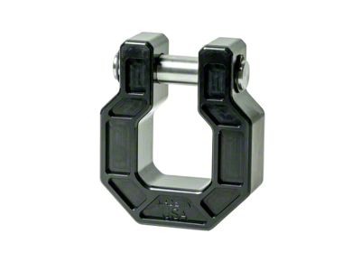 Royal Hooks Aluminum Royal Show Shackles; Black