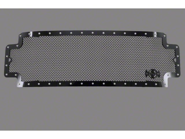 Royalty Core RC1 Classic Upper Replacement Grille; Gloss Black (17-19 F-350 Super Duty)