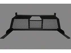 Royalty Core RC88 Billet Headached Rack with Diamond Mesh; Satin Black (17-24 F-350 Super Duty)