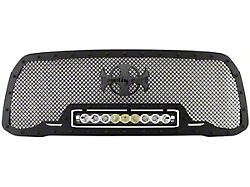 Royalty Core RC1X Incredible LED Upper Grille Insert; Gloss Black (19-24 RAM 2500)