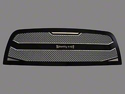 Royalty Core RC4 Layered Upper Grille Insert; Gloss Black (19-24 RAM 2500)