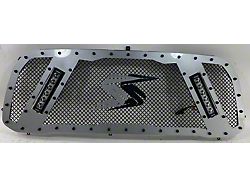 Royalty Core RCX Explosive Dual LED Upper Replacement Grille; Gloss Black (19-24 RAM 2500)