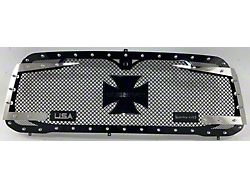 Royalty Core RC3DX Innovative Upper Grille Insert; Gloss Black (19-24 RAM 3500)