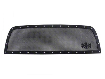 Royalty Core RCR Race Line Upper Grille Insert; Satin Black (13-18 RAM 3500)