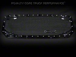 Royalty Core RC2 Twin Mesh Upper Grille Insert; Gloss Black (07-14 Yukon)