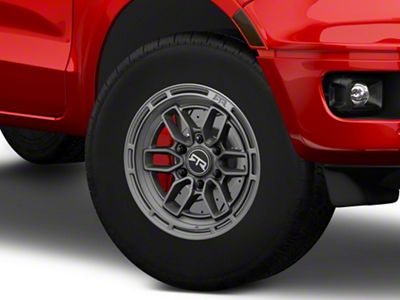 RTR EVO 6 Satin Charcoal 6-Lug Wheel; 17x9; 0mm Offset (19-23 Ranger)