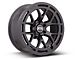 RTR Tech 6 Satin Black 6-Lug Wheel; 18x9; 0mm Offset (19-23 Ranger)