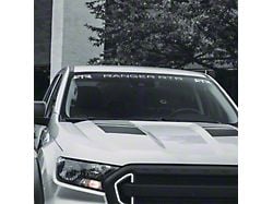 RTR Windshield Banner (19-25 Ranger)