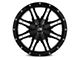 RTX Offroad Wheels Ravine Black Milled 8-Lug Wheel; 18x9; 10mm Offset (03-09 RAM 2500)