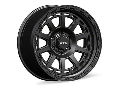 RTX Offroad Wheels Titan Satin Black 6-Lug Wheel; 18x9; 0mm Offset (04-08 F-150)