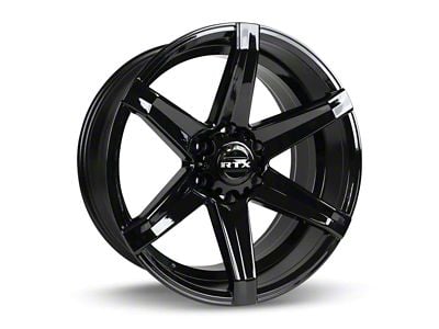 RTX Offroad Wheels Beast Gloss Black 6-Lug Wheel; 20x9.5; 10mm Offset (04-08 F-150)