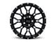 RTX Offroad Wheels Claw Gloss Black Milled with Rivets 6-Lug Wheel; 18x9; -12mm Offset (04-08 F-150)